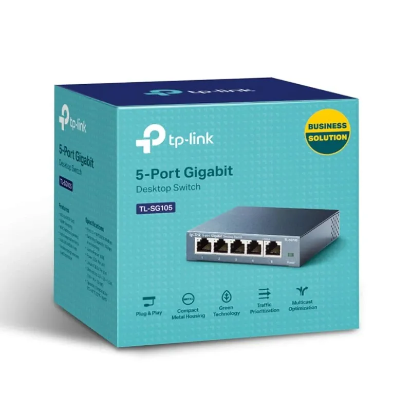 TP-Link TL-SG105 Switch 5xGB RJ45 Metal