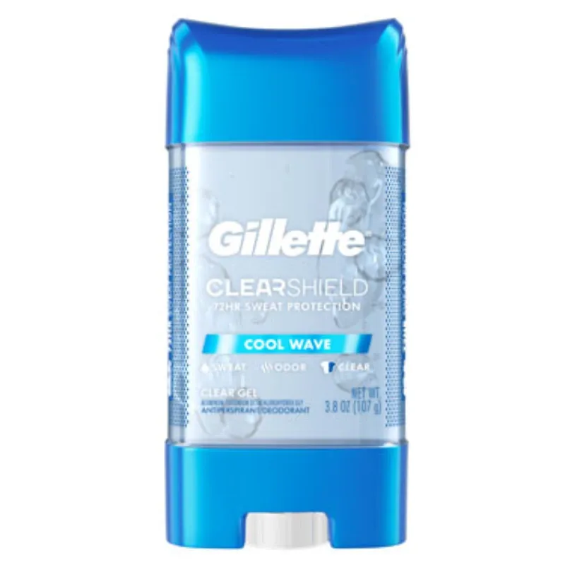  Desodorante Gillette Gel Cool Wave 3.8 oz