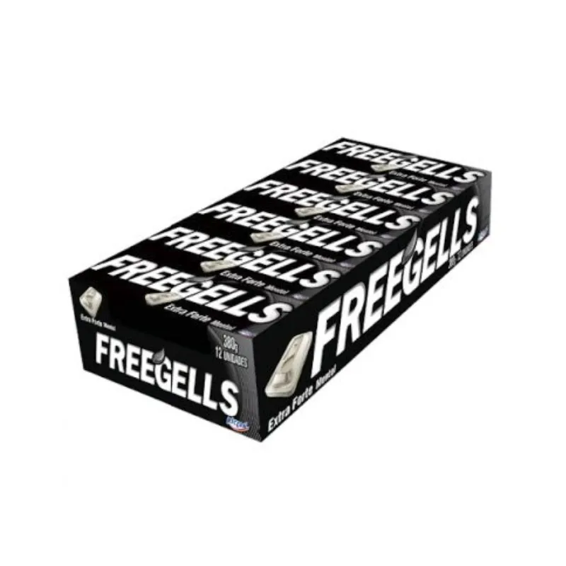 Freegells Negro Caja 12 unid