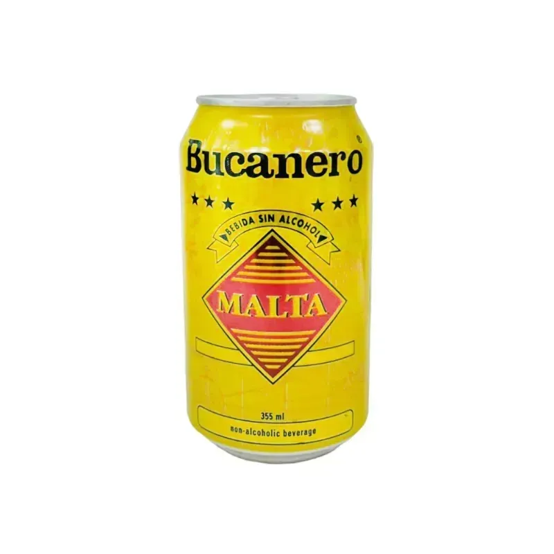 Malta Bucanero Lata 355 ml 