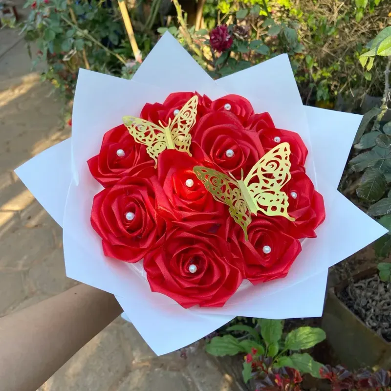Ramo buchón rosa 