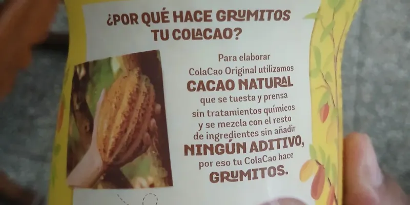 Polvo de chocolate 