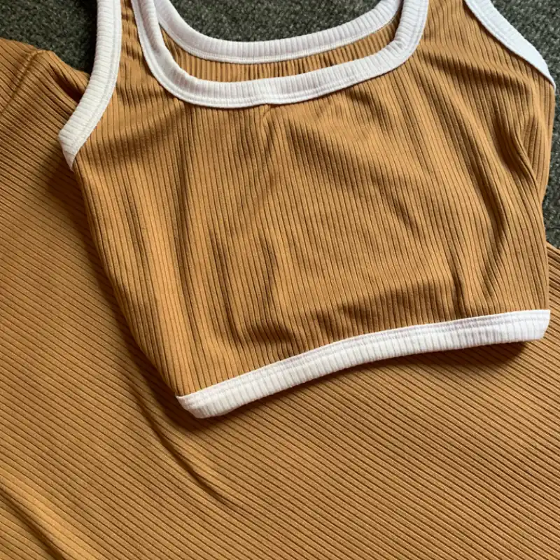 Conjunto de saya (carmelita claro) 🍂