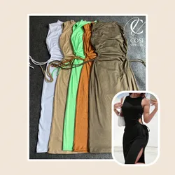Vestidos abiertos a los lados💗 (tela espagueti)