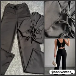 🎀Conjunto negro TELA PREMIUM