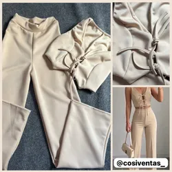 🎀Conjunto Beige TELA PREMIUM🎀