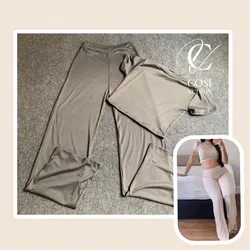 Juego de pantaloneta (cuello alto) color gris oscuro 