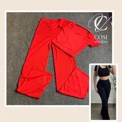 Juego de pantaloneta (cuello redondo) color rojo  