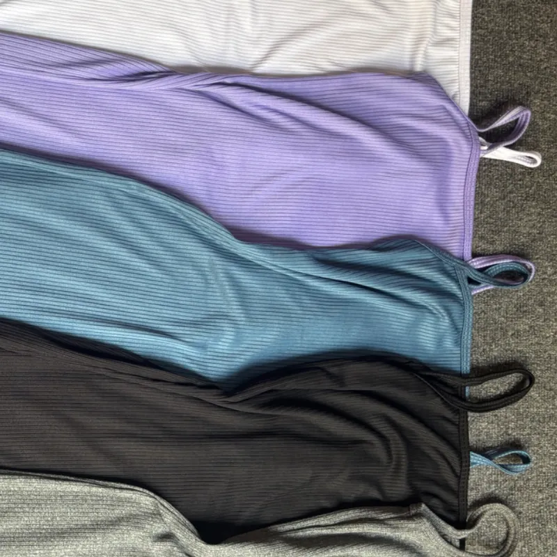 Vestido de tirantes largo/cerrado (tela de espagueti) disponibles varios colores 