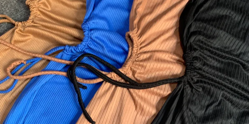 Vestidos abiertos a los lados💗 (tela espagueti)