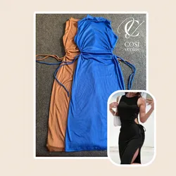 Vestidos abiertos a los lados💗 (tela espagueti)