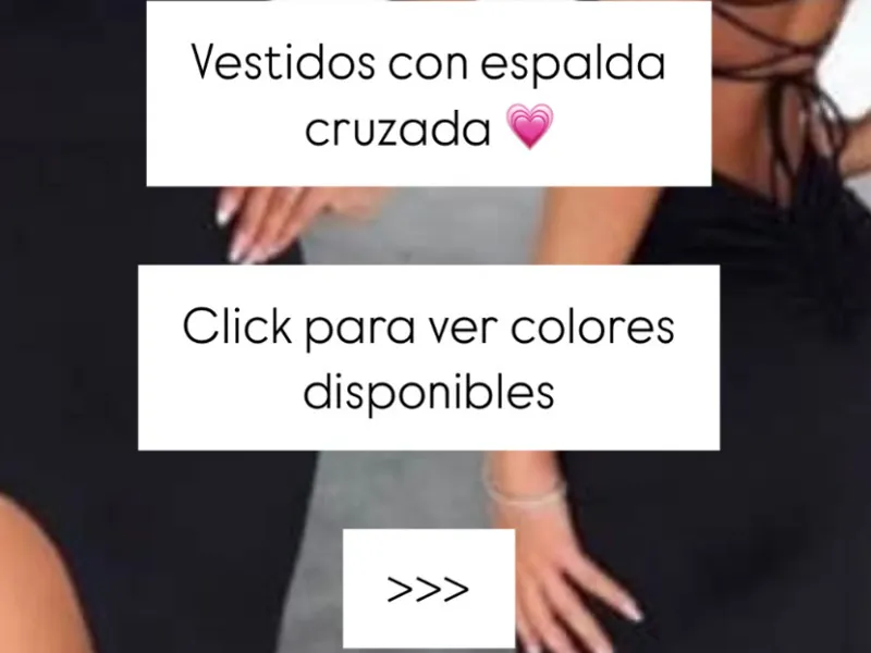 Vestidos largos con espalda cruzada 💗✨