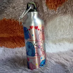 Botella deportiva gris