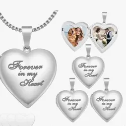 Cadena con dije en forma de Corazón