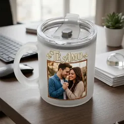 Jarra Clásica Nevada con Tapa