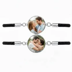 Manilla Negra con Esfera de Silicona