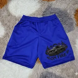 Short Azul de Adulto