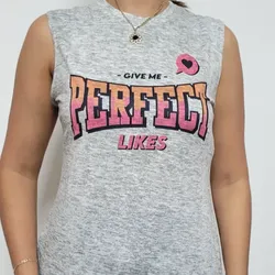 Vestido gris sin mangas (adultos)