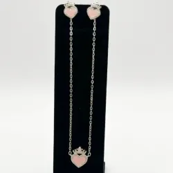 Cadena con Dije + Aretes