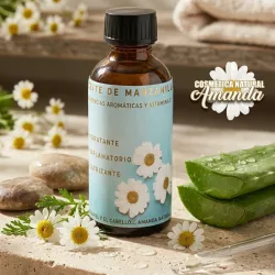 🌼 Aceite de Manzanilla con Vitamina E