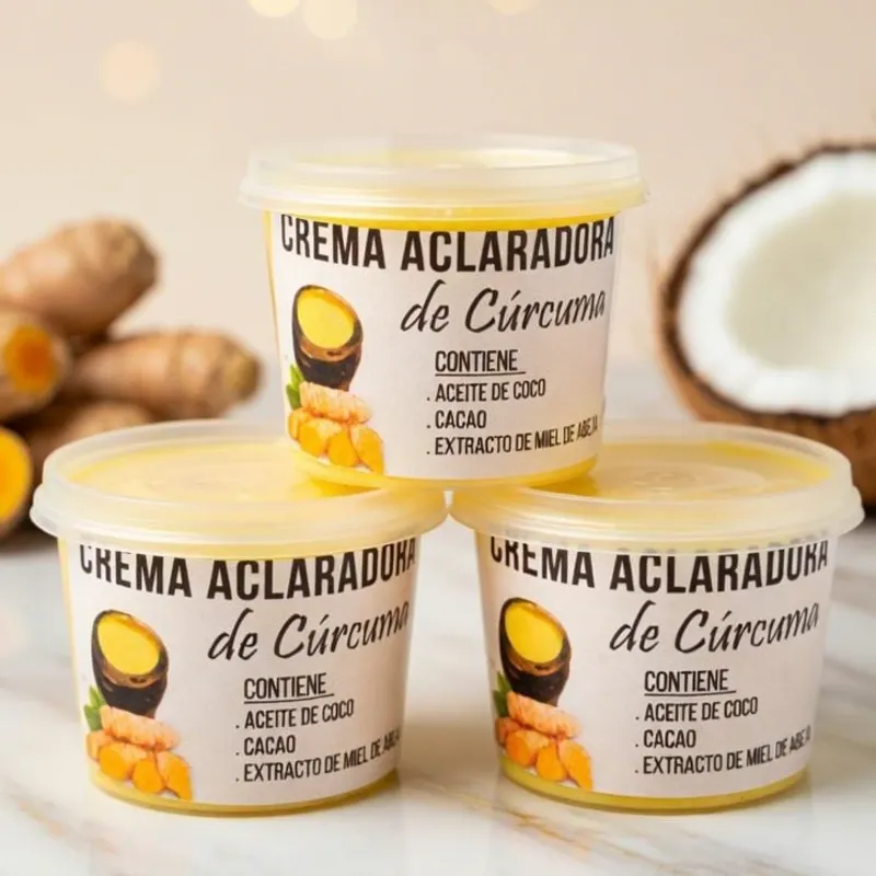 ✨ Crema Aclaradora de Cúrcuma