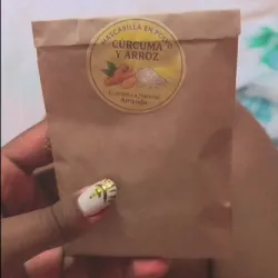 Mascarilla de cúrcuma y arroz 🌾