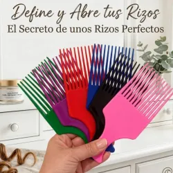 Peinetas para abrir los rizos🪮