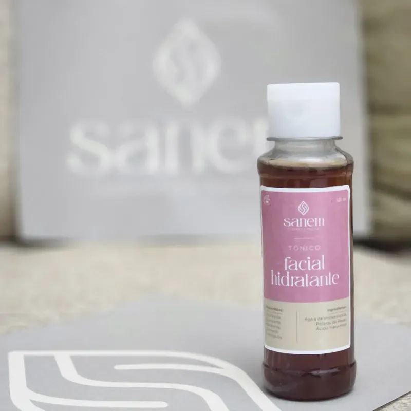 Tónico facial de rosas 
