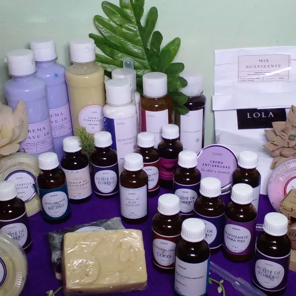 Cosmética natural de la marca cubana SANEM. Todo lo que necesitas para cuidado personal, desde diferentes tipos de pieles, cabello, pies y manos. Opción natural y saludable para tu cuerpo, eco-friendly y cuidadosa con el medio.
Gestora de SANEN en el municipio Playa de La Habana.
Para recibir un producto debe enviarse a producción, con un tiempo de 1-2 semanas de espera y pagando la mitad por adelantado.