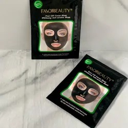 Mascarilla peel off de carbón activado