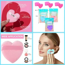 Set de Borlas de Corazón