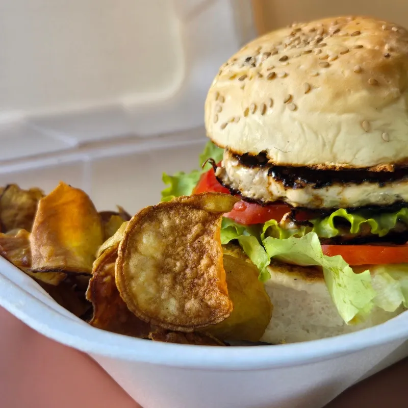 Hamburguesa de Pollo
