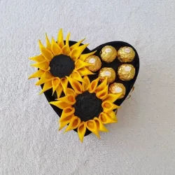 Corazon girasoles 2