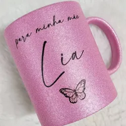 ✨Taza con glietter✨