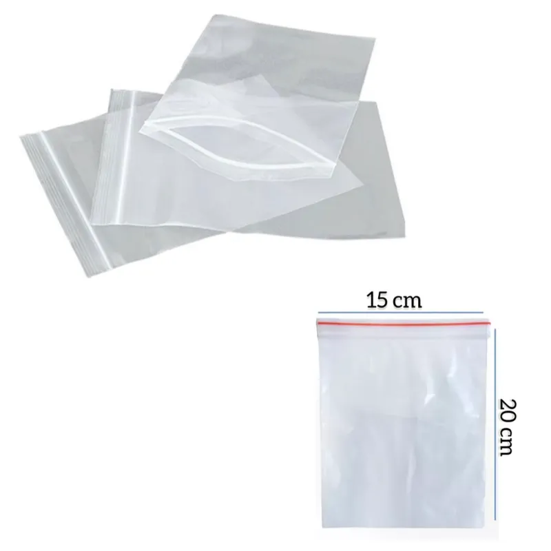 Bolsita ziploc (paq x 25)