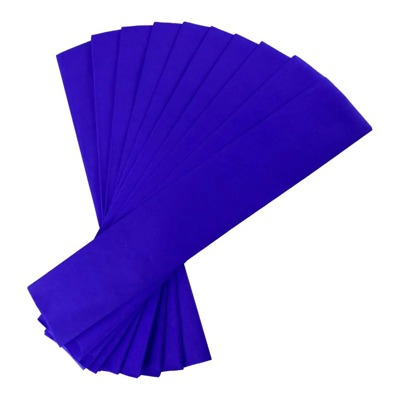 Papel crepe azul rey