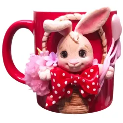 Taza " Conejito Enamorado"