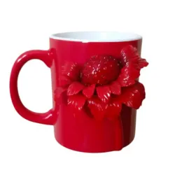 Taza "Gerbera Brillante"