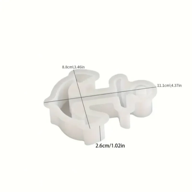 Ancla. Figura decorativa de yeso.