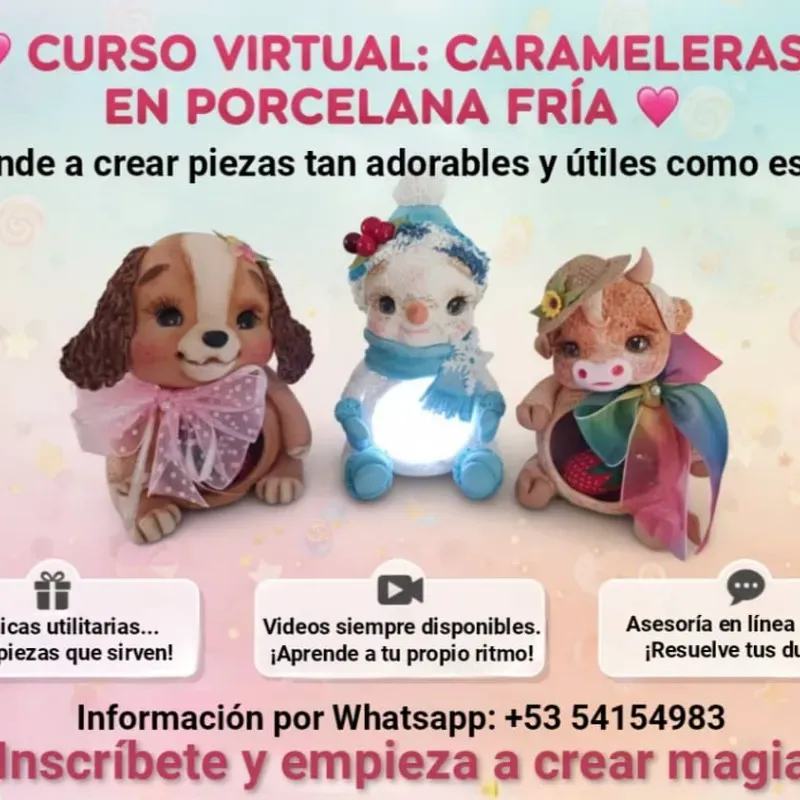 Aula virtual Carameleras en Porcelana Fría 