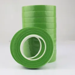 Floral tape verde manzana 