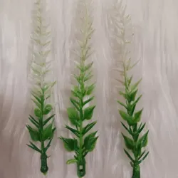 Lavanda artificial blanca