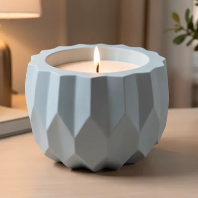 Maceta Estilo Diamante