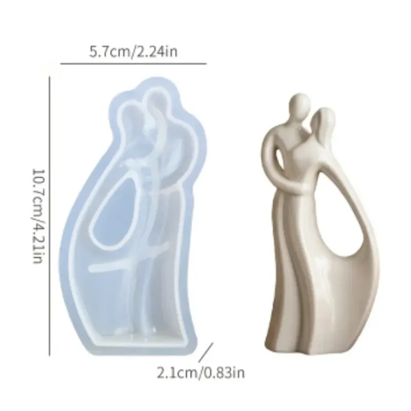 Pequeña estatuilla de yeso