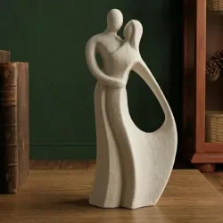 Pequeña estatuilla de yeso