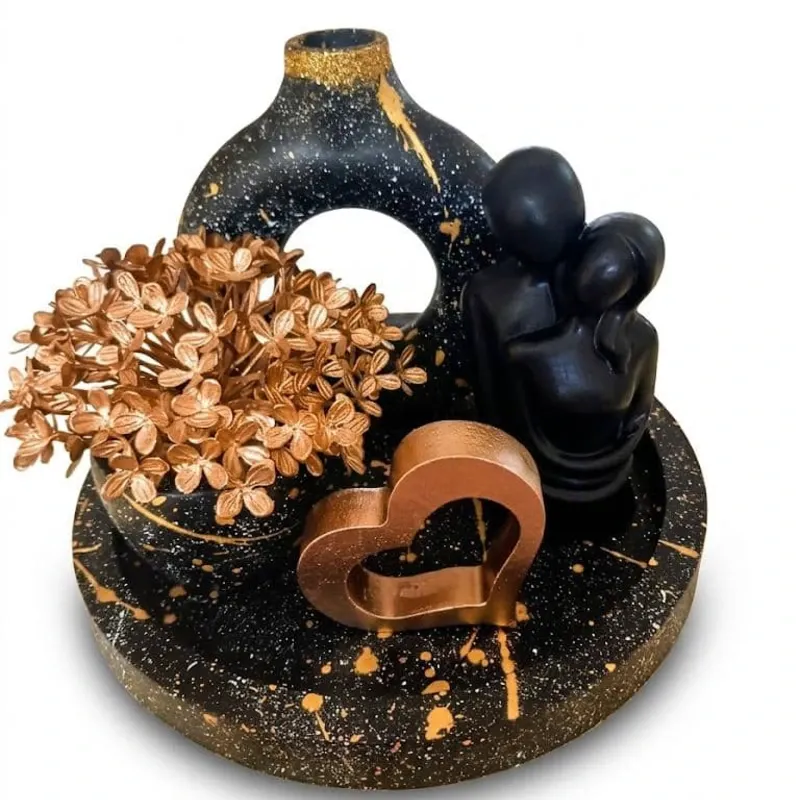 Set "Esencia de Amor" - Artesanía en yeso