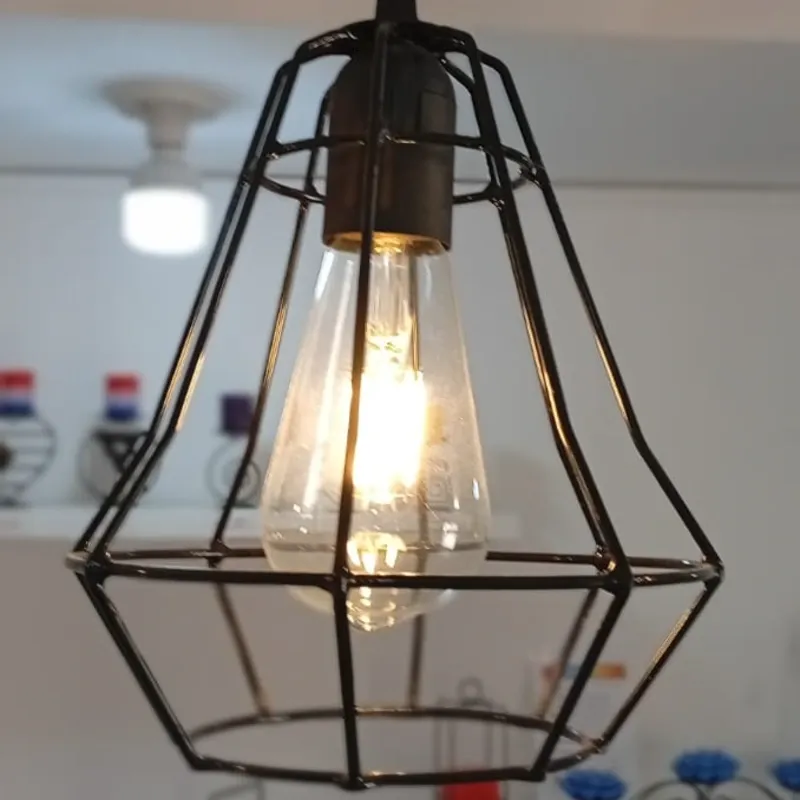 Lámpara vintage topo Campana 1