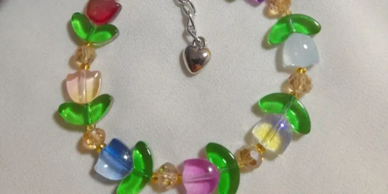 Pulsera de tulipanes