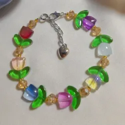 Pulsera de tulipanes