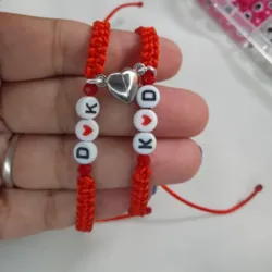 Pulseras de parejas 